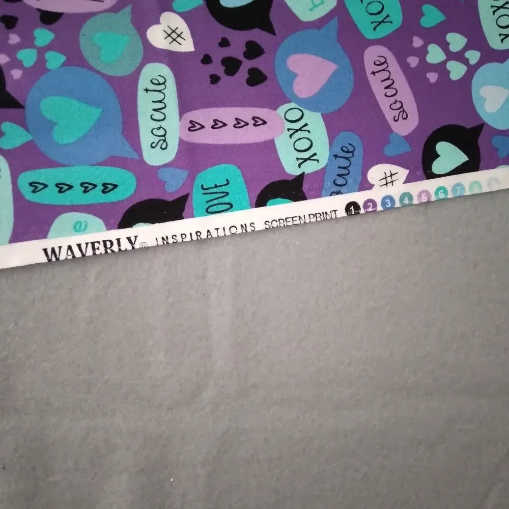 Waverly fabric piece